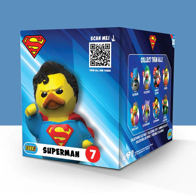 dc comics superman tubbz boxed edition