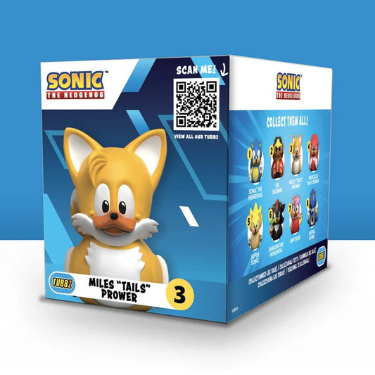 official sonic the hedgehog tails tubbz boxed edition