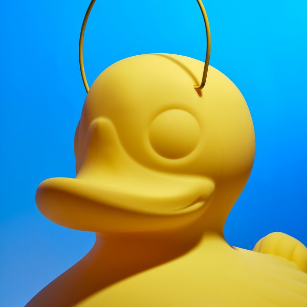 Andelampe "The Duck Duck Lamp" Gul XL