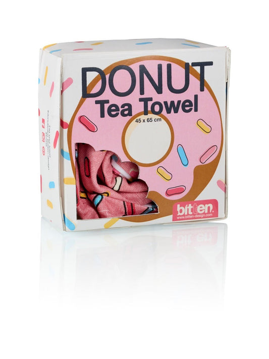 Torchon Donut Bitten – Objet déco original