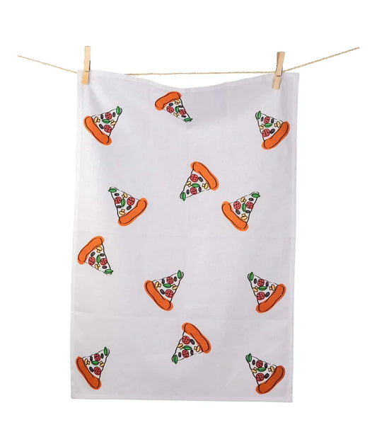 Torchon Pizza Bitten – Objet déco original