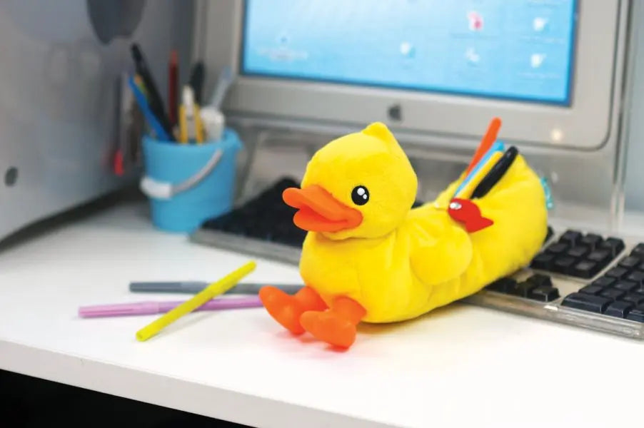trousse canard jaune b duck