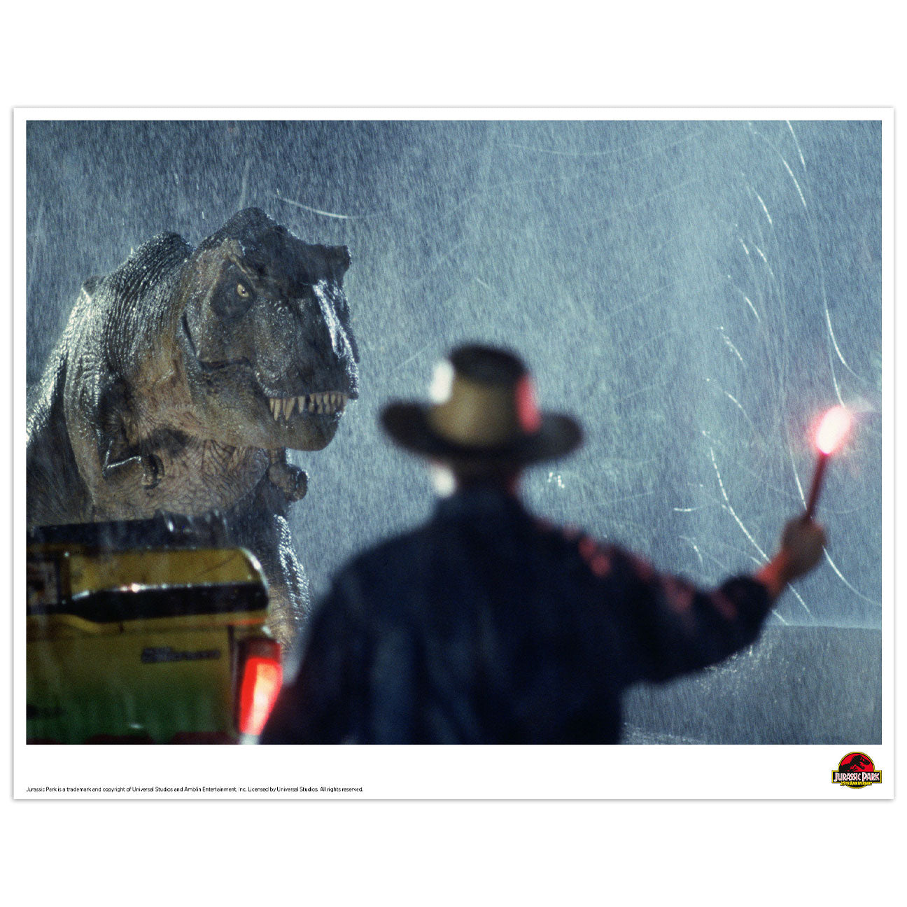 Affiche collector Jurassic Park