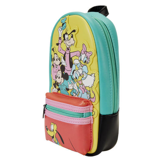 disney100 mickey friends classic stationery mini backpack pencil case