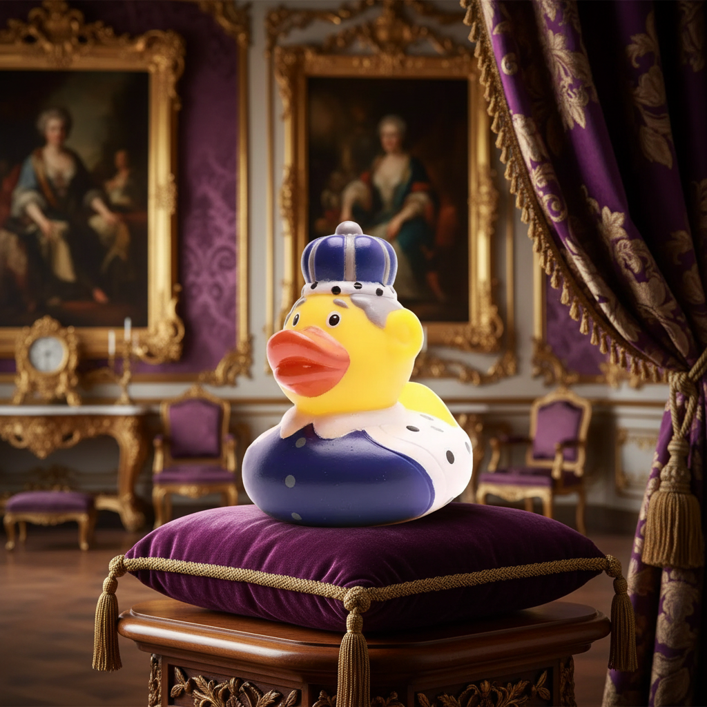 King Charles Duck - Blue