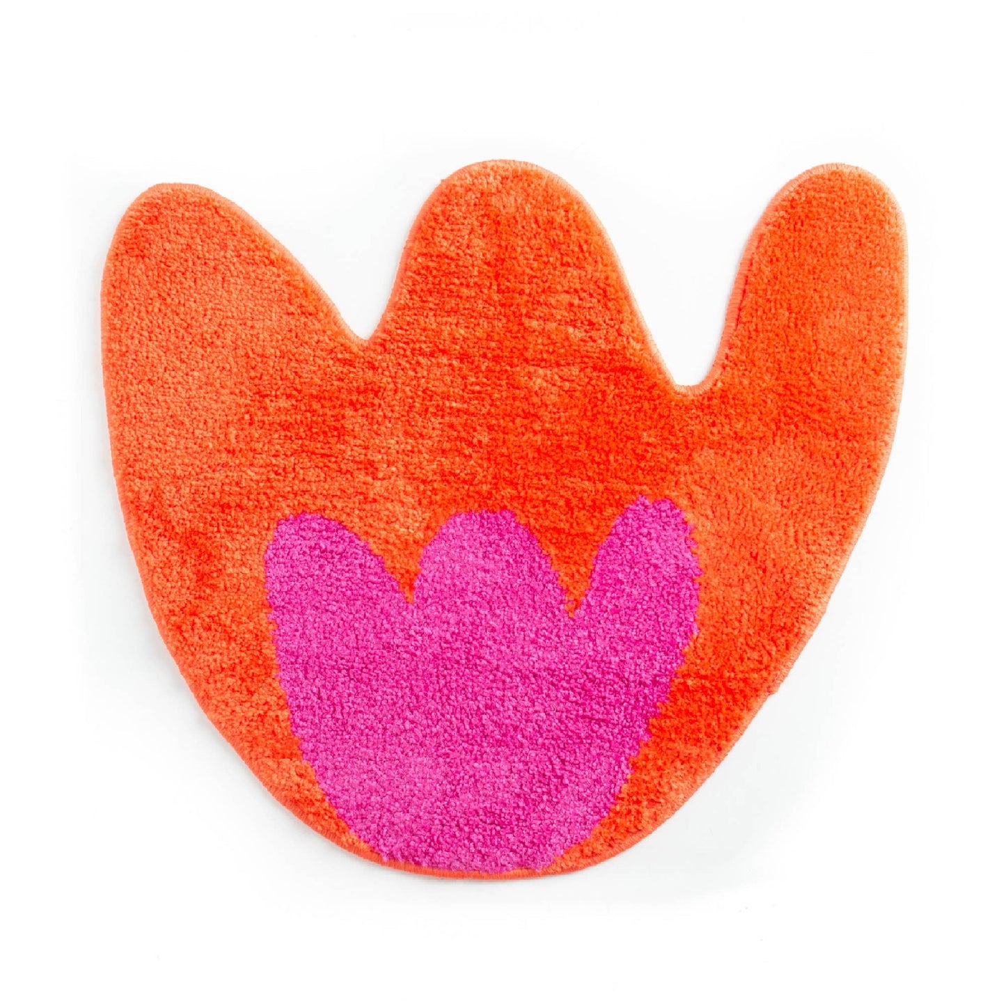 Tapis de Bain Tulipe Rose