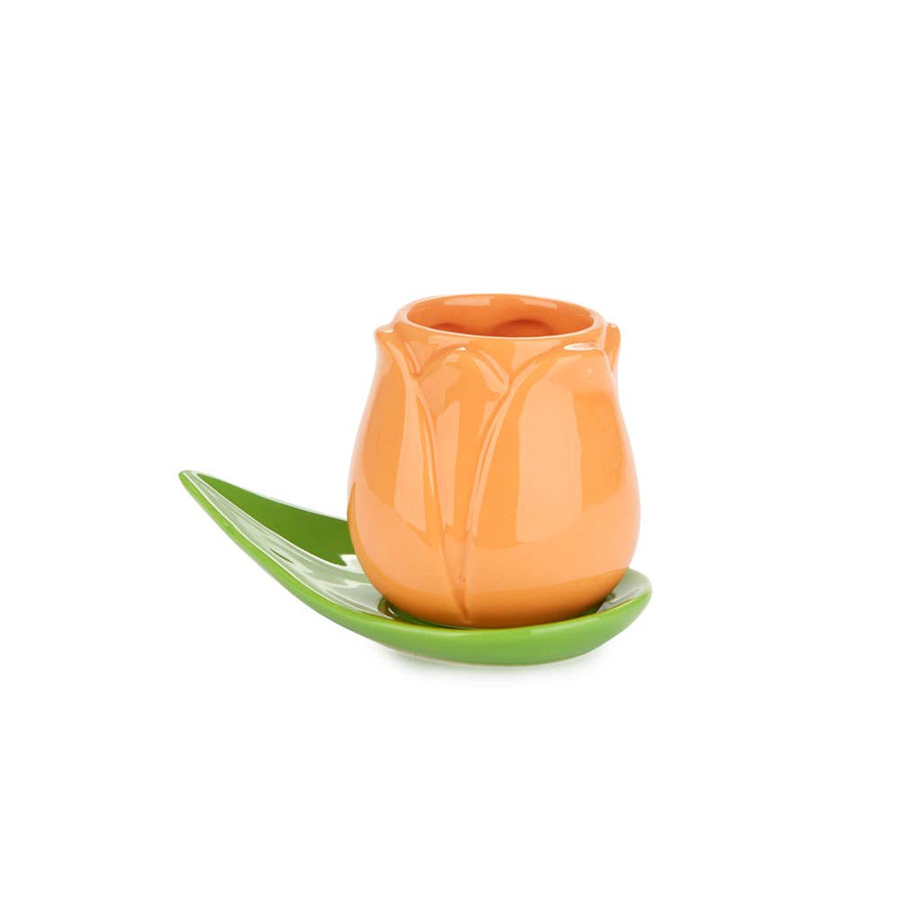 Tulip coffee cup set