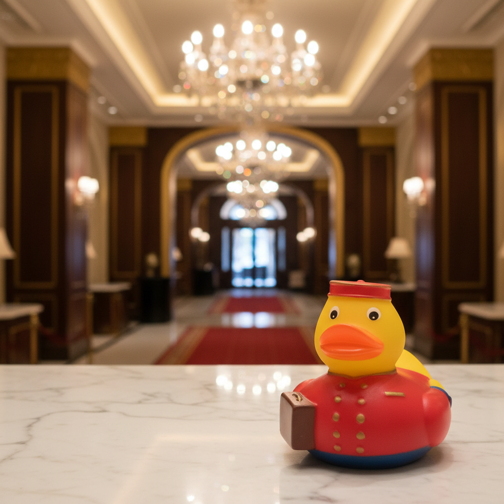 Mini Canard Groom Rouge