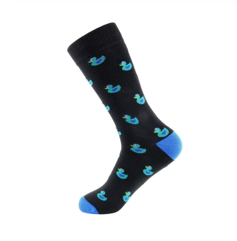 chaussettes canards bleus mr colvert