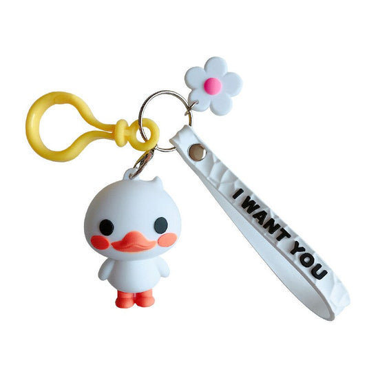 Porte Clés Canard 3 Couleurs