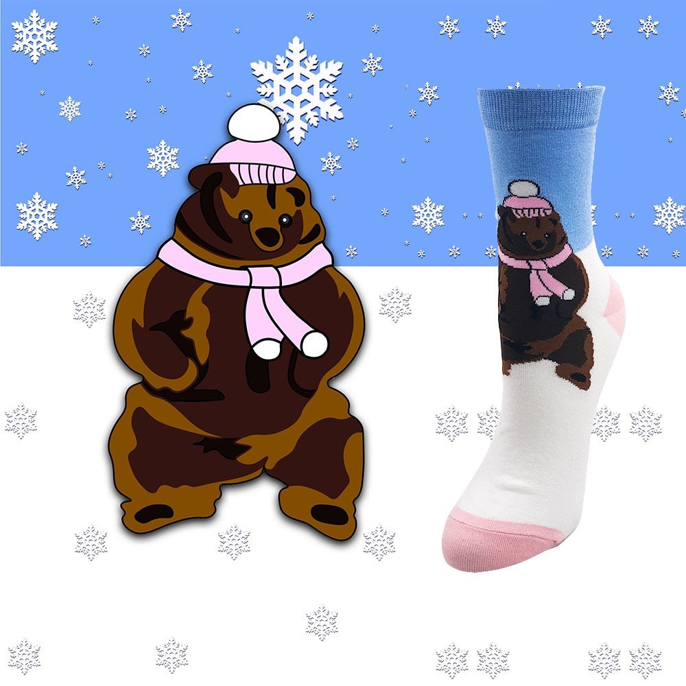 chaussettes ours mrcol