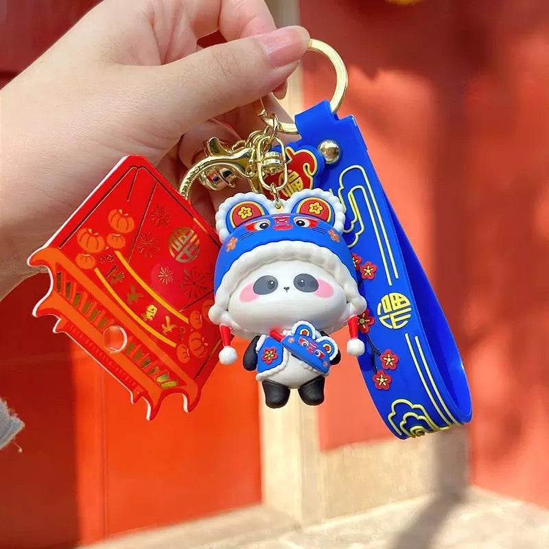 Porte Clés Panda Année du Tigre