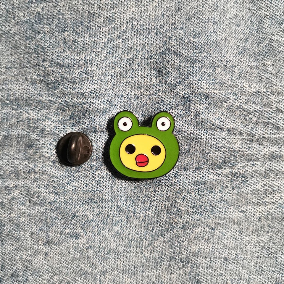 pins poussin grenouille