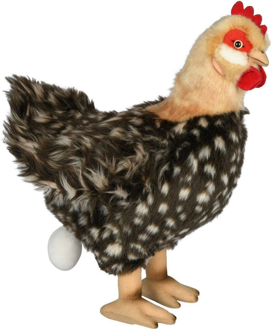 Peluche poule avec Ćuf Uni Toys