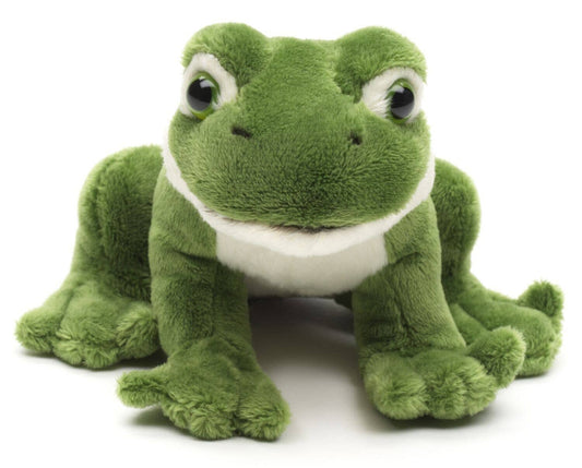 Плюшена играчка Grenouille зеленоe assise