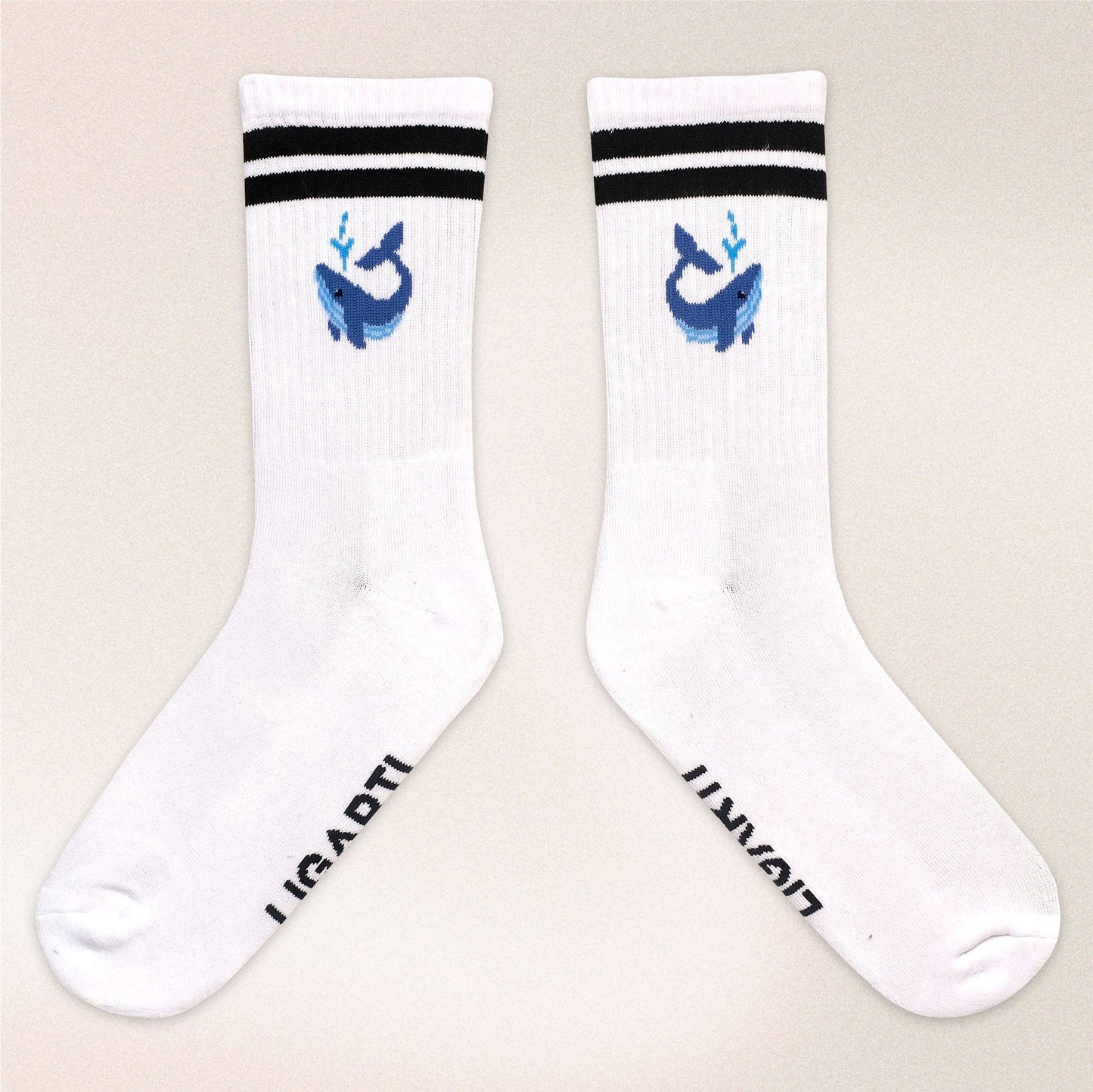 Sportsocken – Walter der Wal