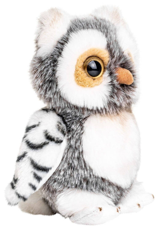 Peluche Hibou (gris-blanc)