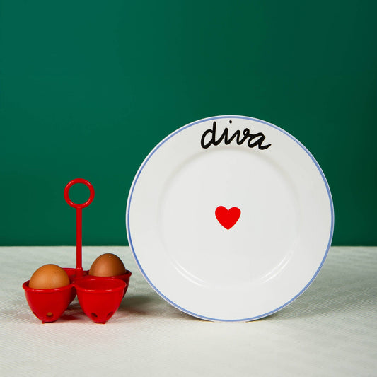 Assiette La Famille SâĂ©clate - Diva