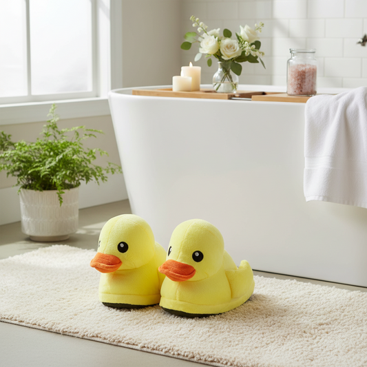 Duck slippers