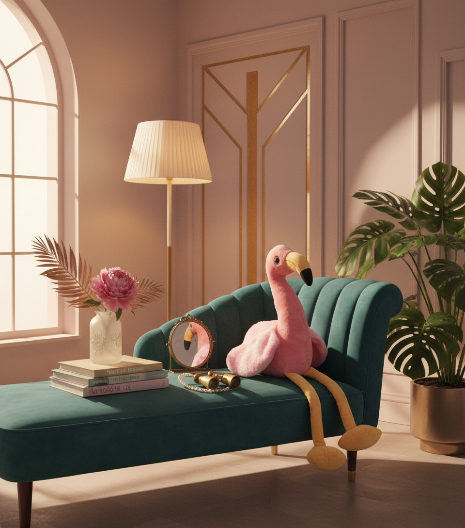 Plüsch Flamingo Anny