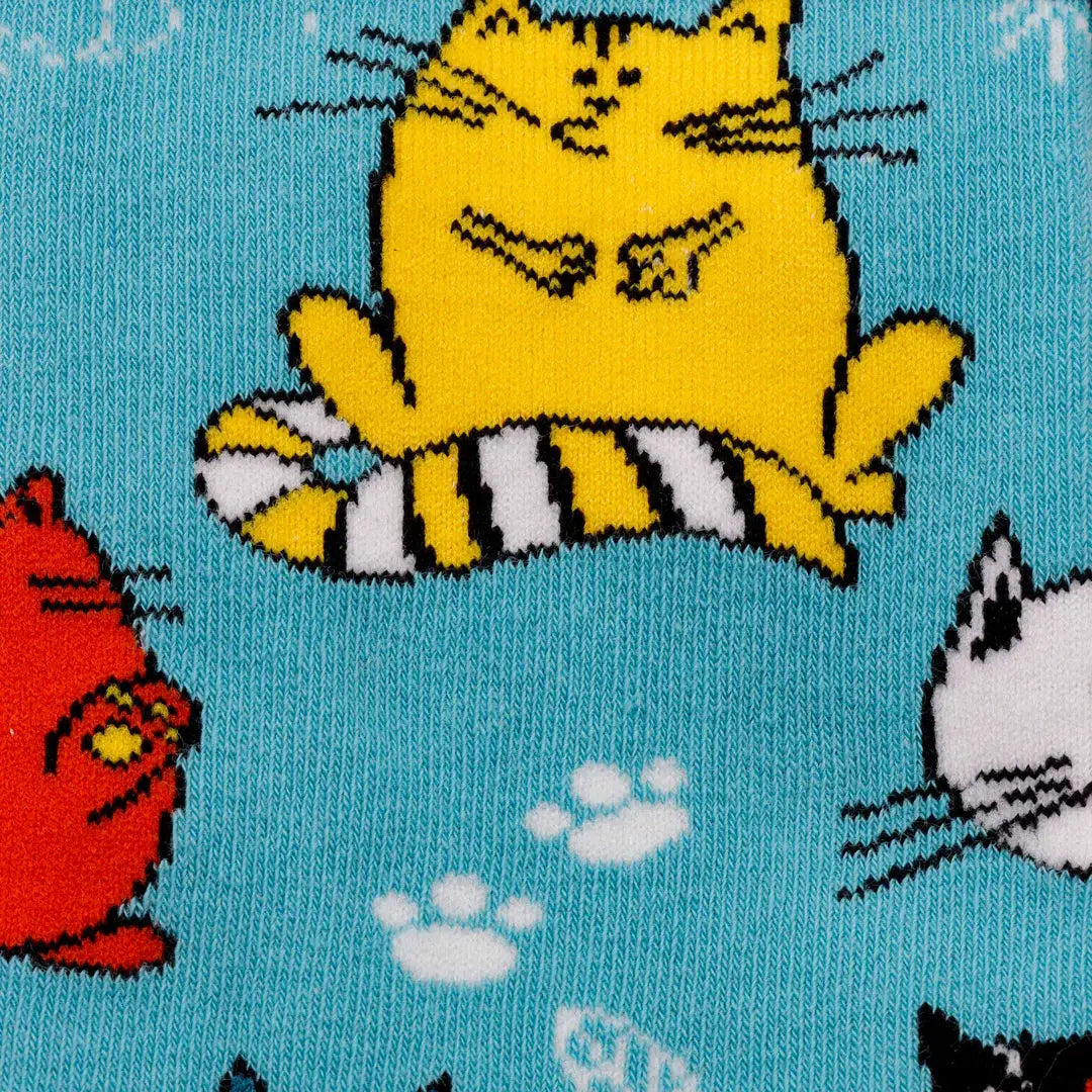 Katzensocken „Fröhliches Kätzchen“