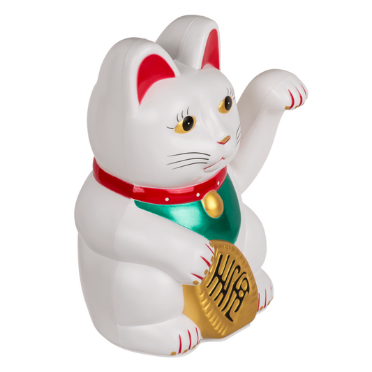 Classic White Lucky Cat