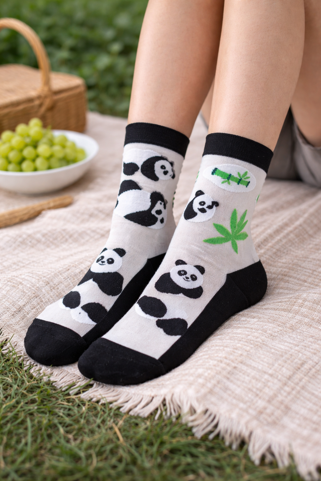 Chaussettes Pandas
