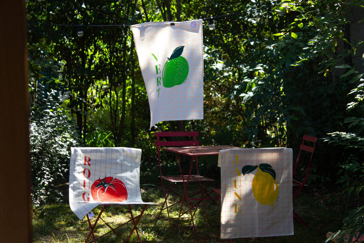 Кърпа за зелен чай Apple