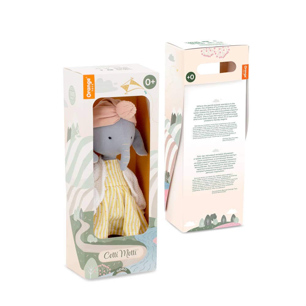 Peluche Alicia l'éléphant