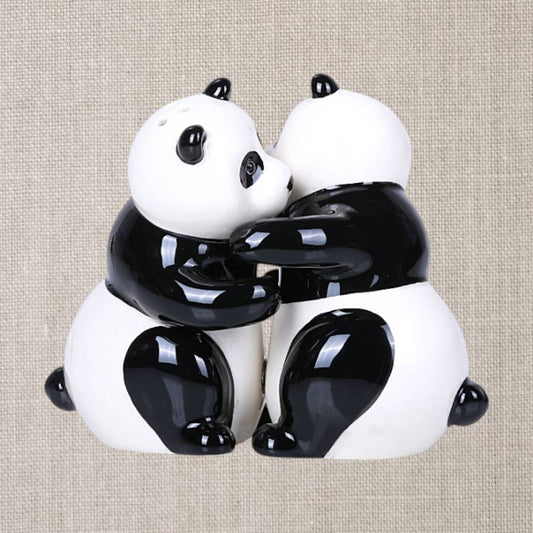 Salt and Pepper Cuddle Pandas