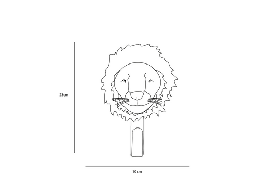 Porte-manteau Peluche Lion