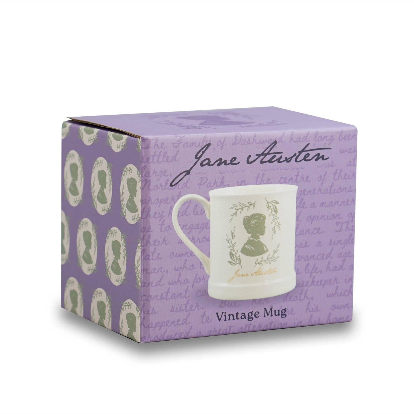 Mug Jane Austen - Forme Vintage 375 ml Silhouette