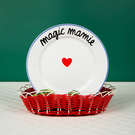 Assiette La Famille SâĂ©clate - Magic Mamie