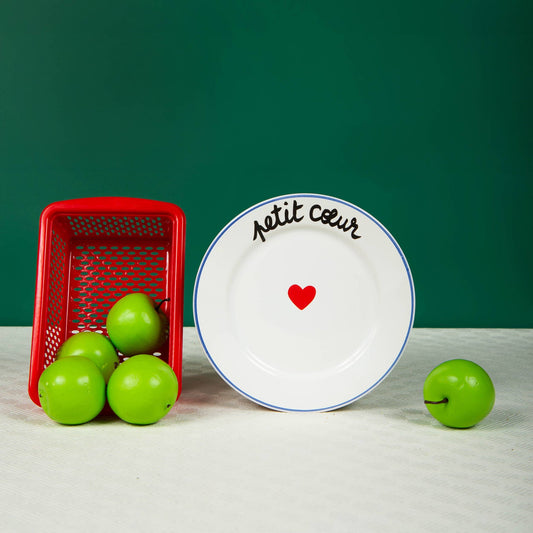 Assiette La Famille SâĂ©clate - Petit CĆur