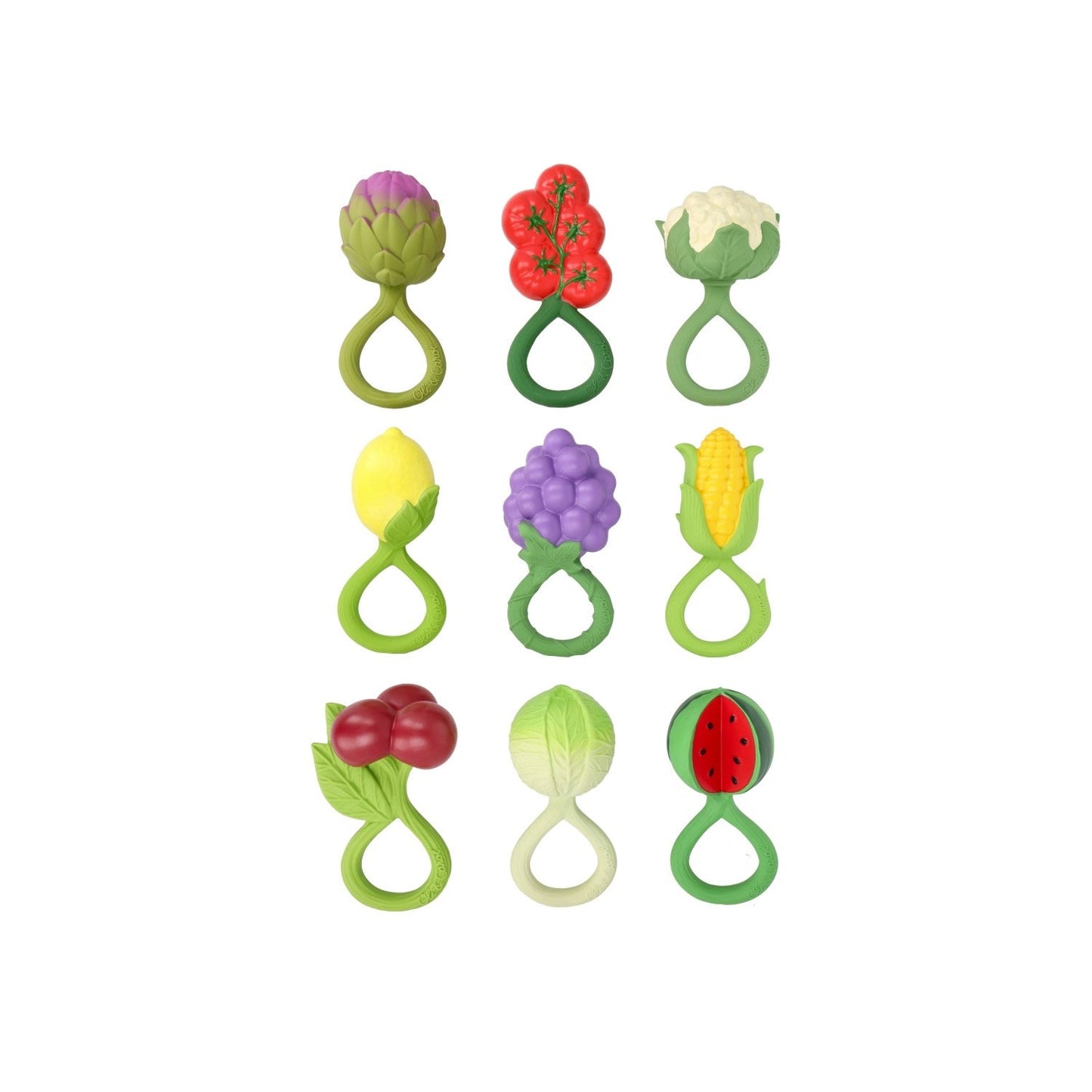 Chou vert – Hochet bébé – vue produit 6