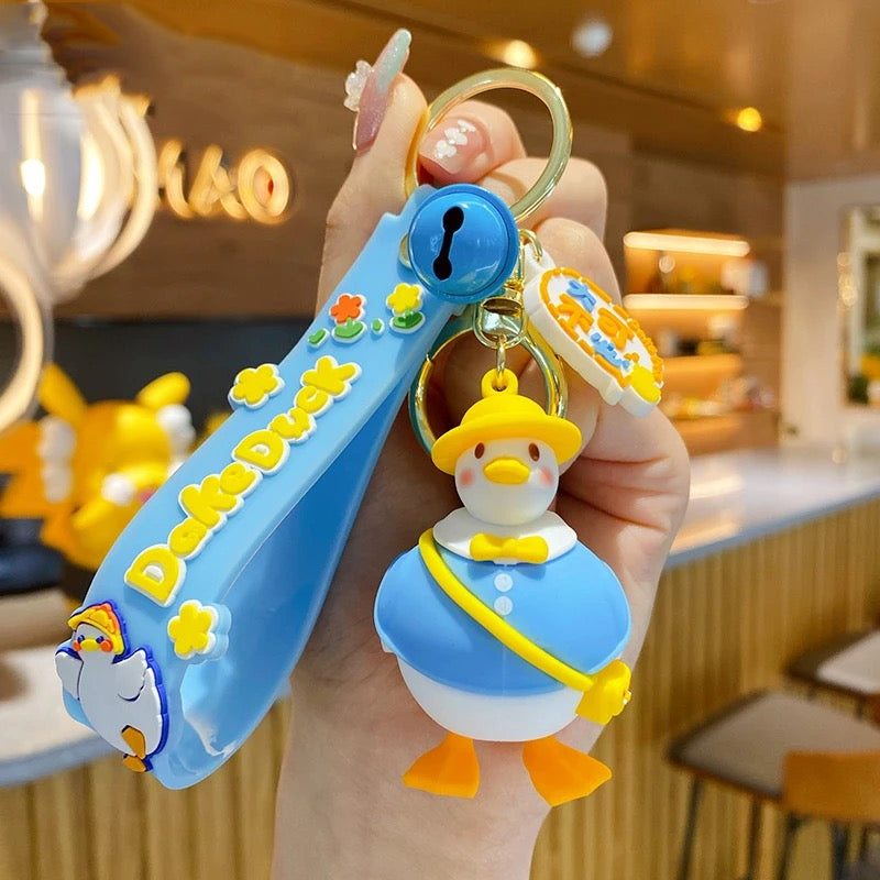 porte cles canard blanc pixel 1 05434188