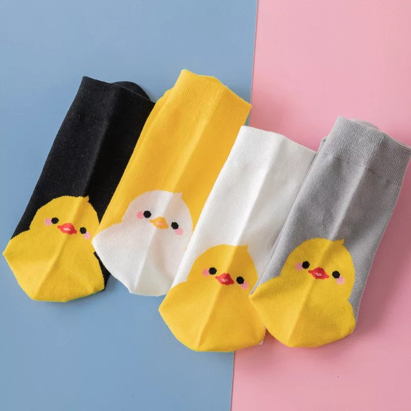 chaussettes canard talon 1
