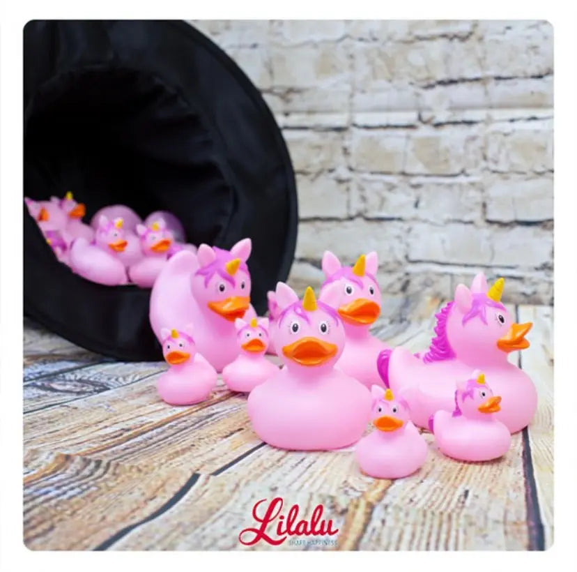 mini canard licorne rose lilalu