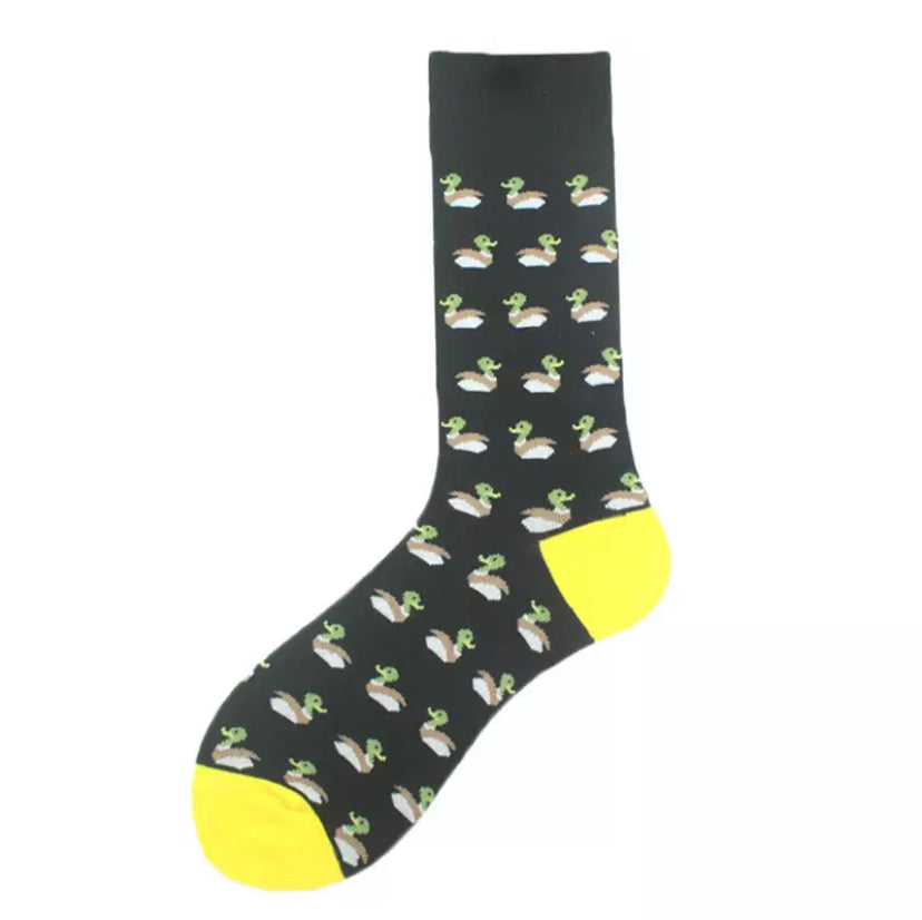 chaussettes noires canards colvert 21067340