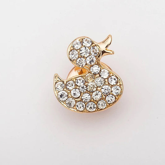 pins canard strass cdb