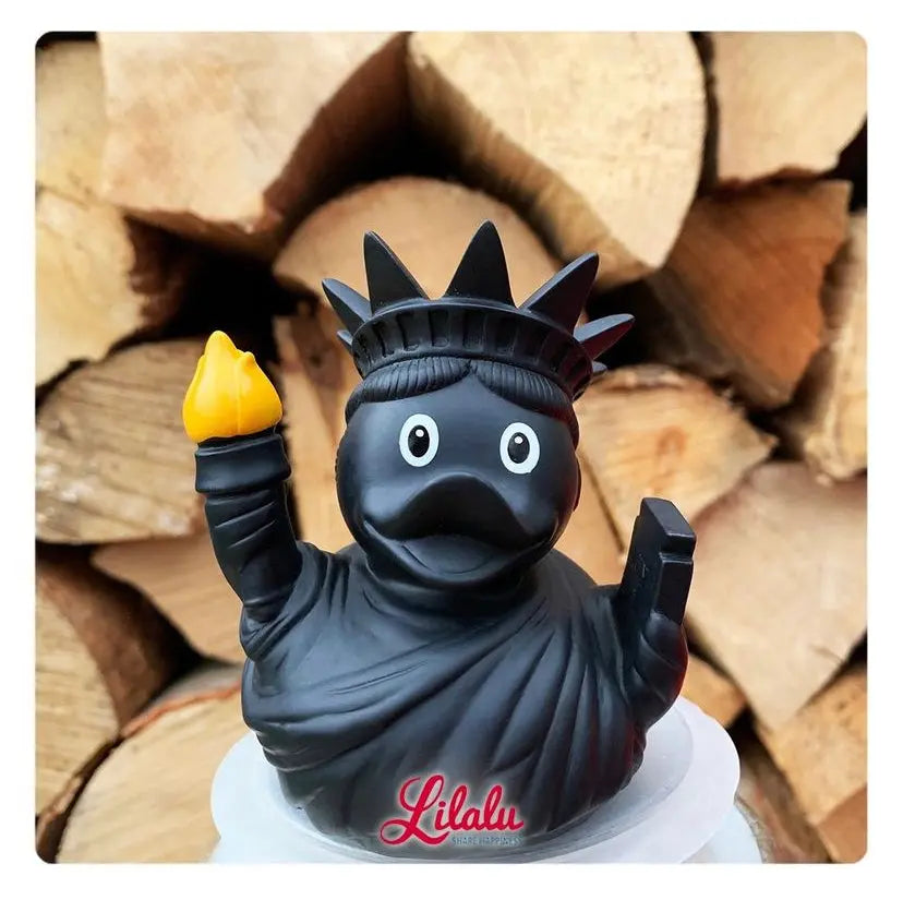 canard statue de la liberte noire lilalu