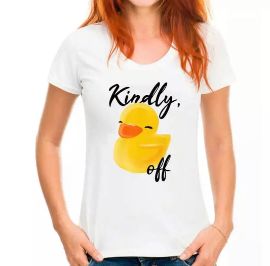 t shirt kindly duck off 81775180