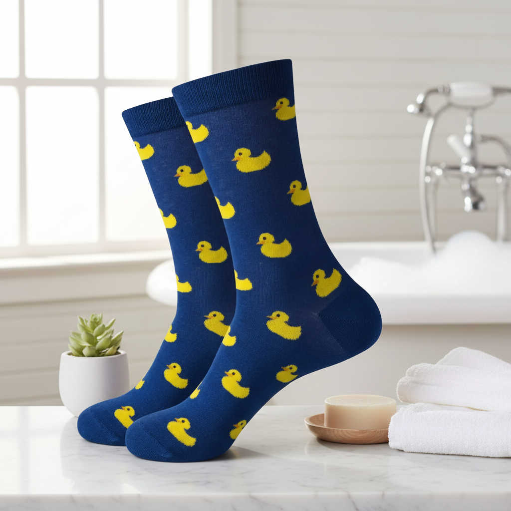 Chaussettes Canards Jaunes