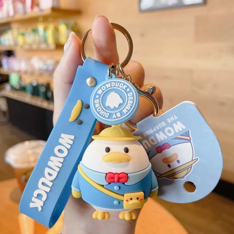 porte cles canard ecolier wowduck 6972697490942