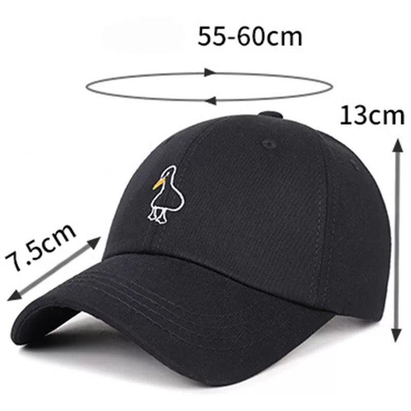 casquette canard brode