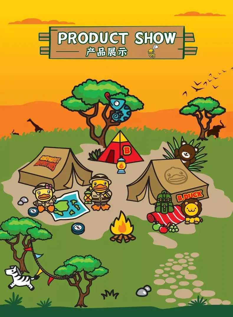 porte cles canard jaune aventurier