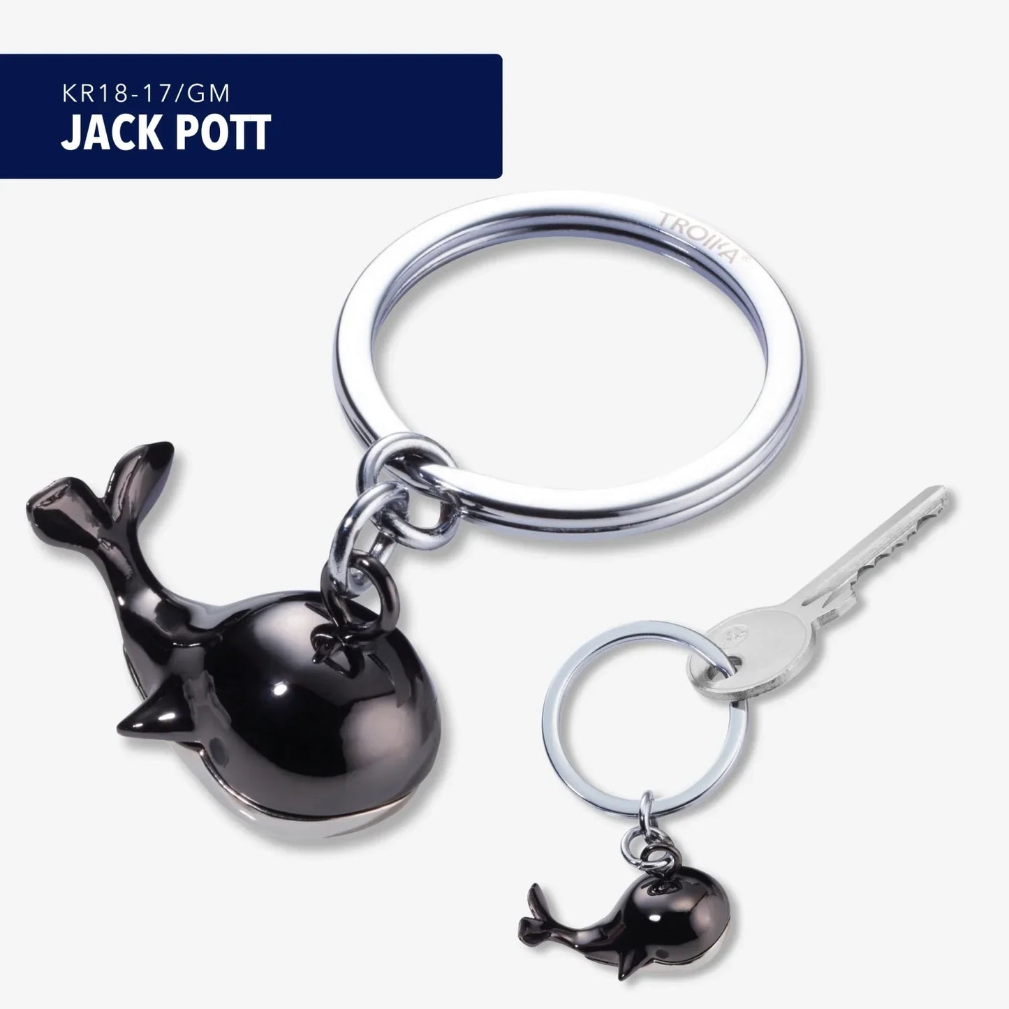 Porte clés Baleine JACK POTT