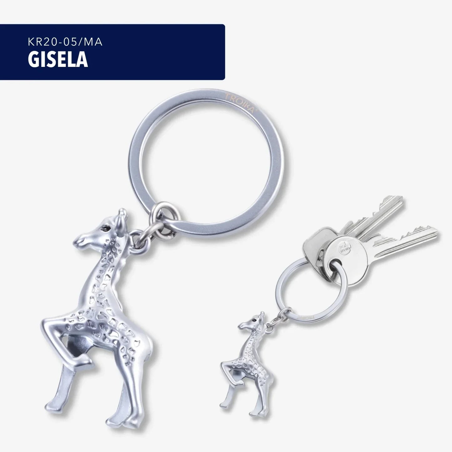 Porte clés Girafe "GISELA"