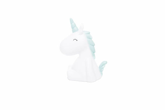 mini veilleuse licorne bleue dhink