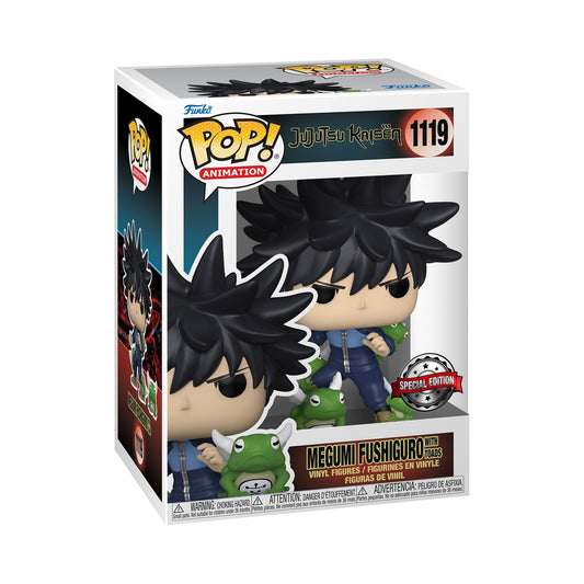 Funko Pop! & Buddy Megumi Fushiguro avec Toads (SE) – Jujutsu Kaisen